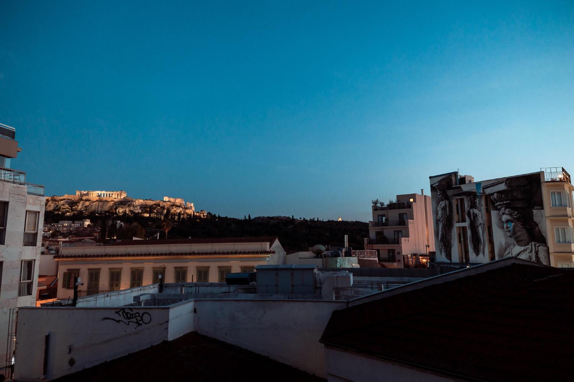 Parthenon Portrait Apartments Athens Exterior photo