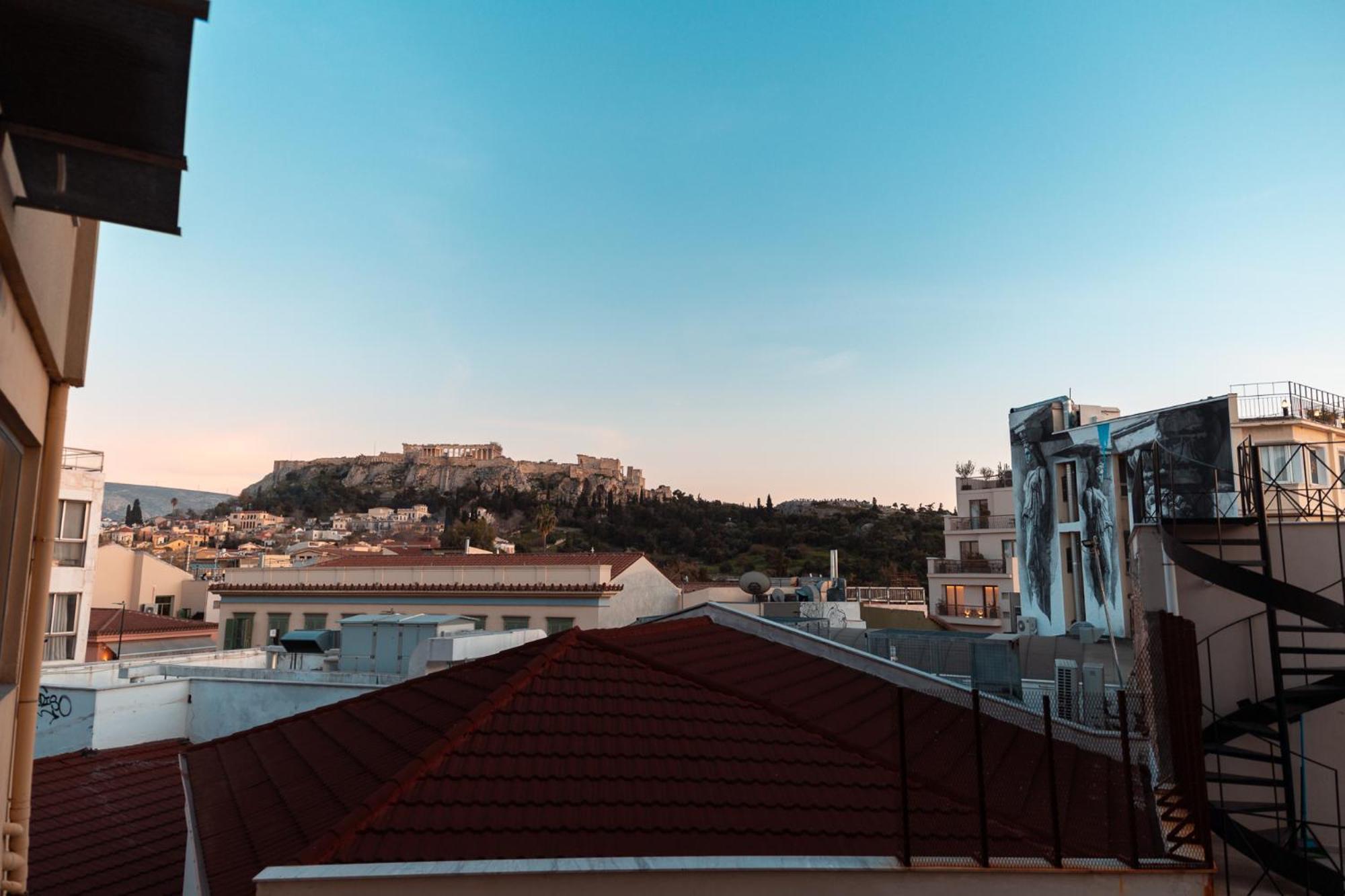 Parthenon Portrait Apartments Athens Exterior photo